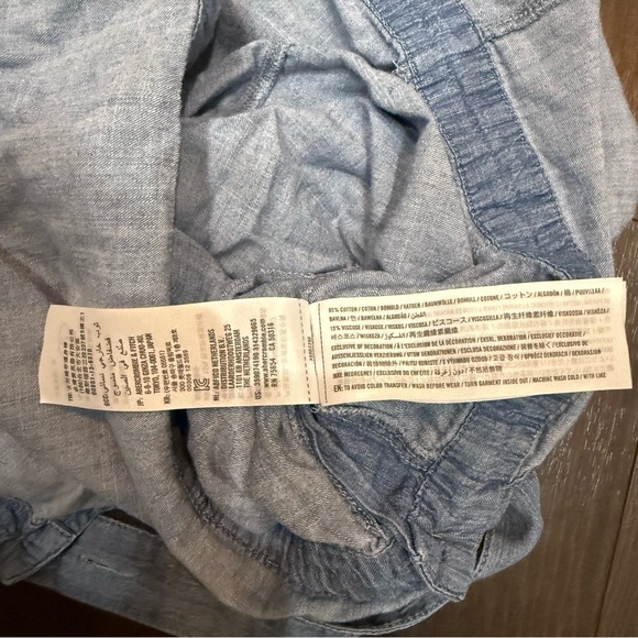 Holister California Lightweight Denim short overalls shortalls - Picture 3 of 4